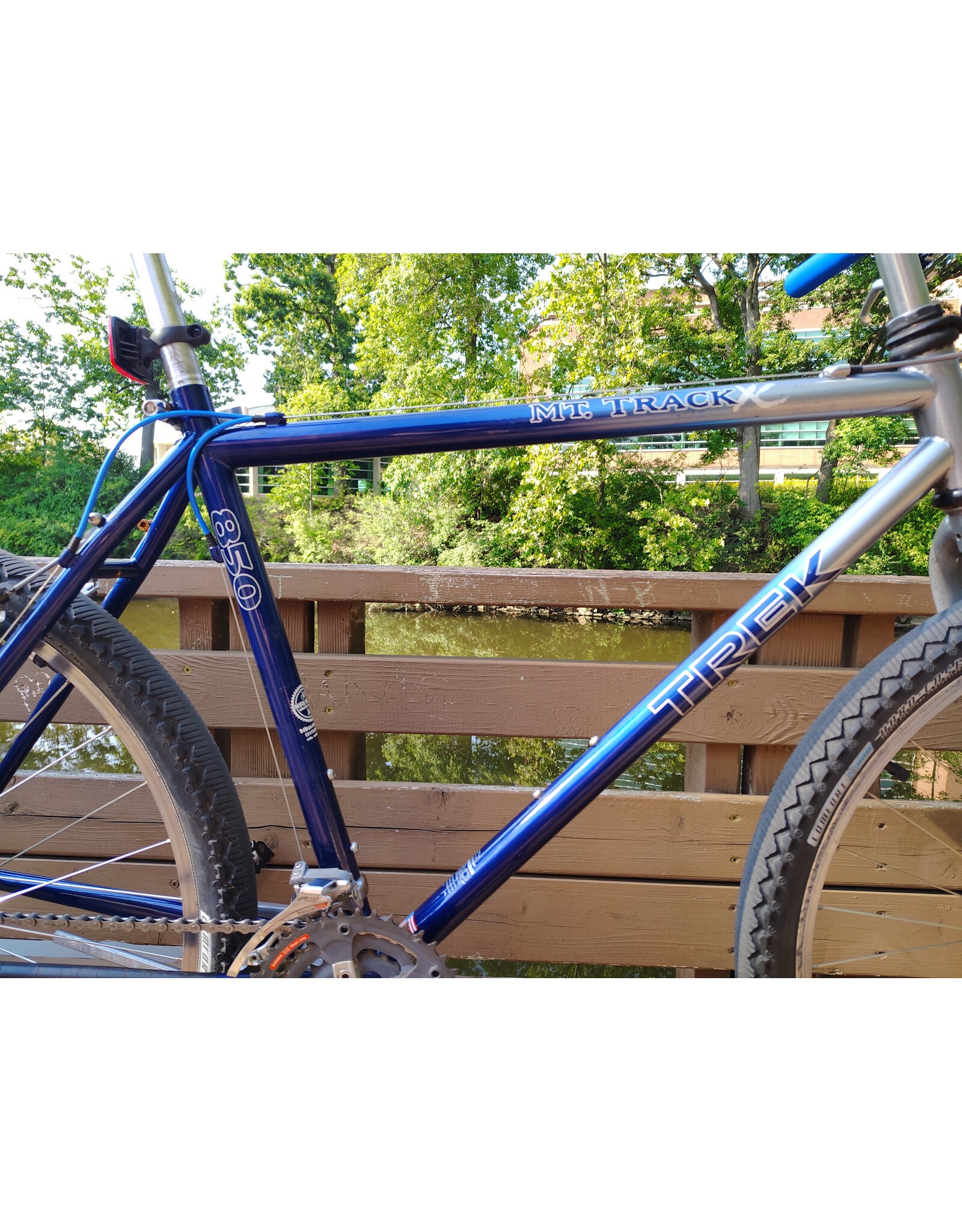Trek, Mountain Track, L, Blue/Silver