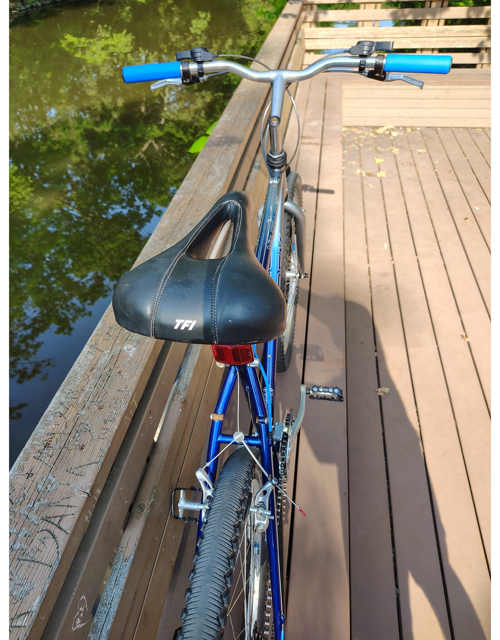 Trek, Mountain Track, L, Blue/Silver