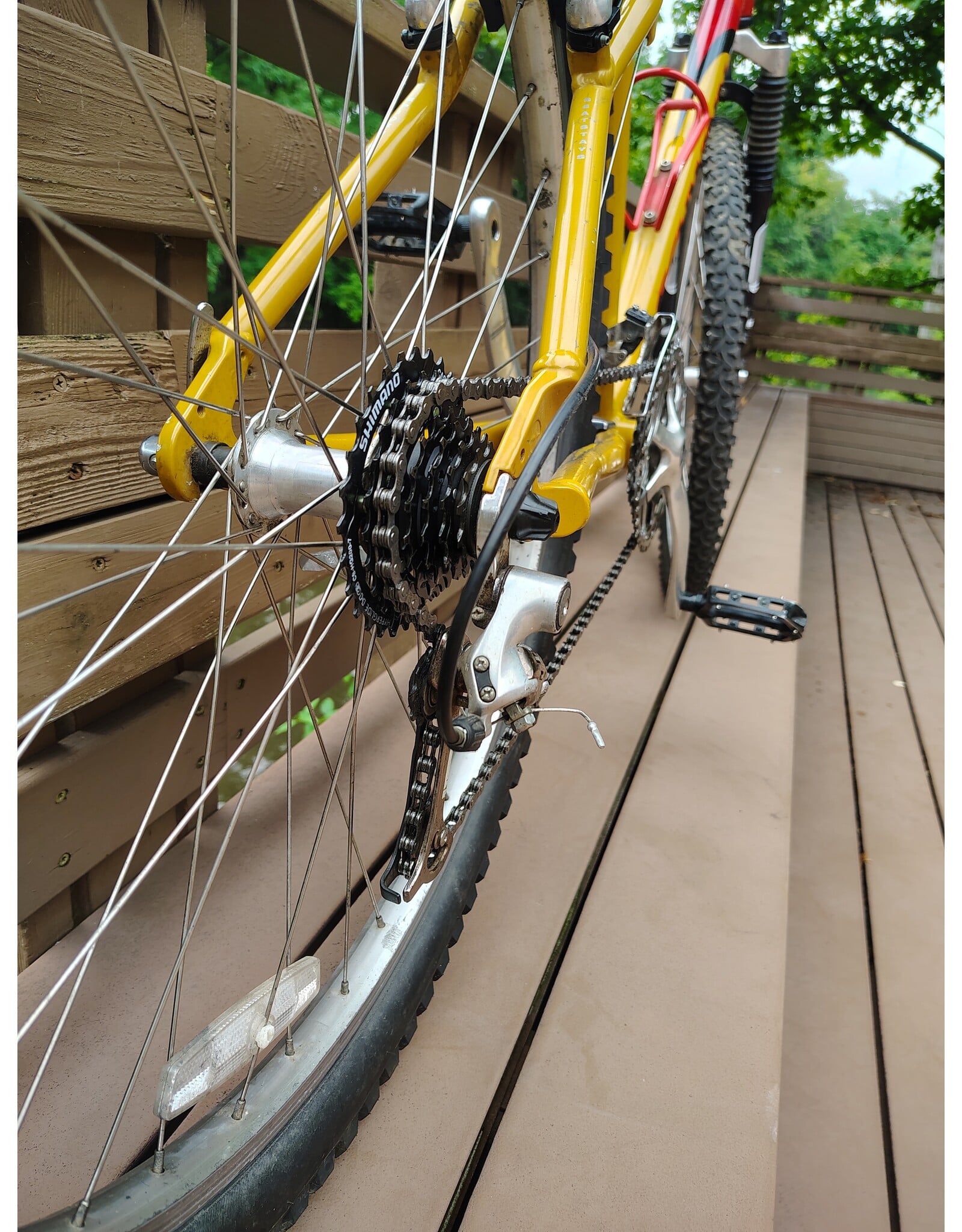 Schwinn, Mesa, S, Yellow/Red