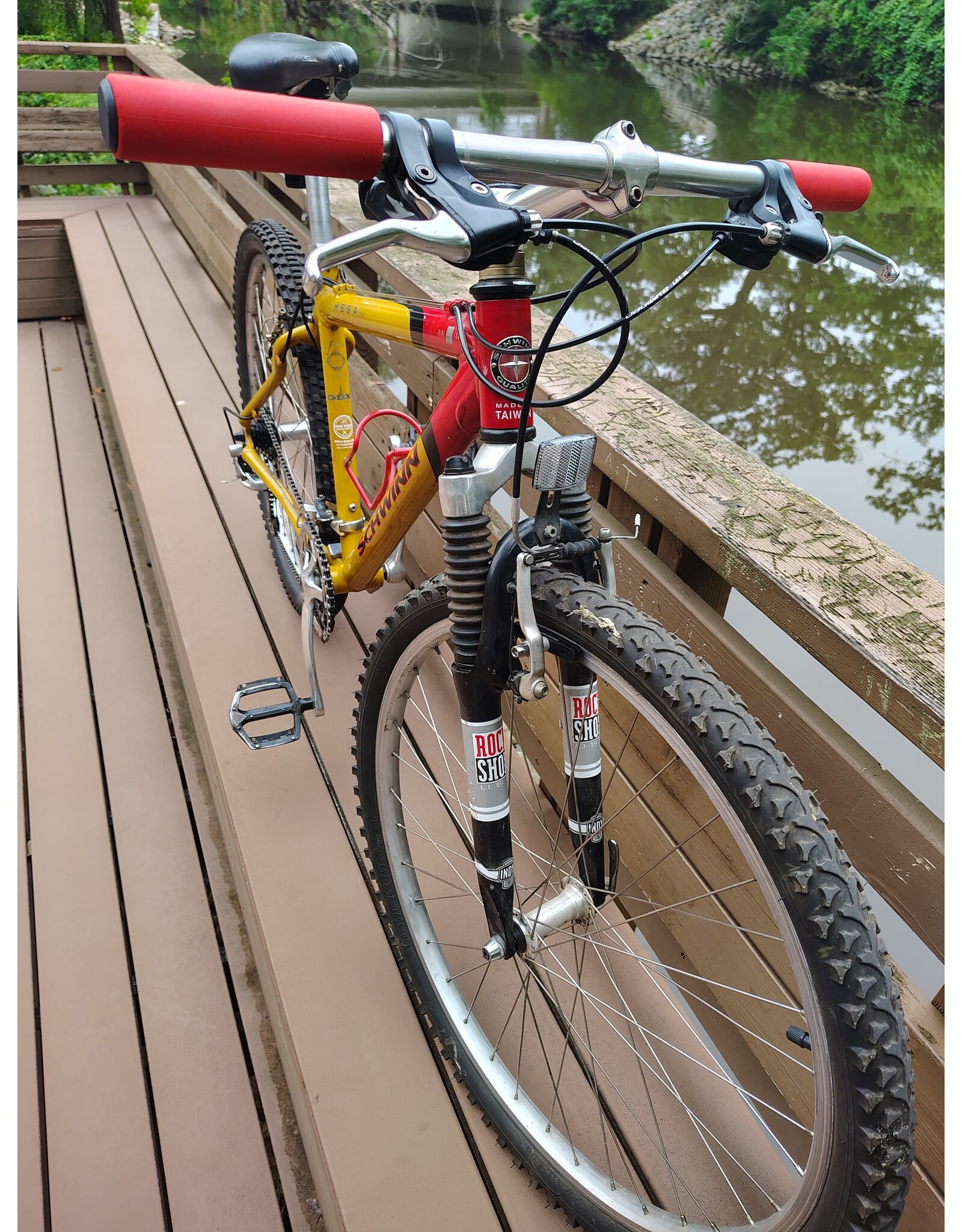 Schwinn, Mesa, S, Yellow/Red