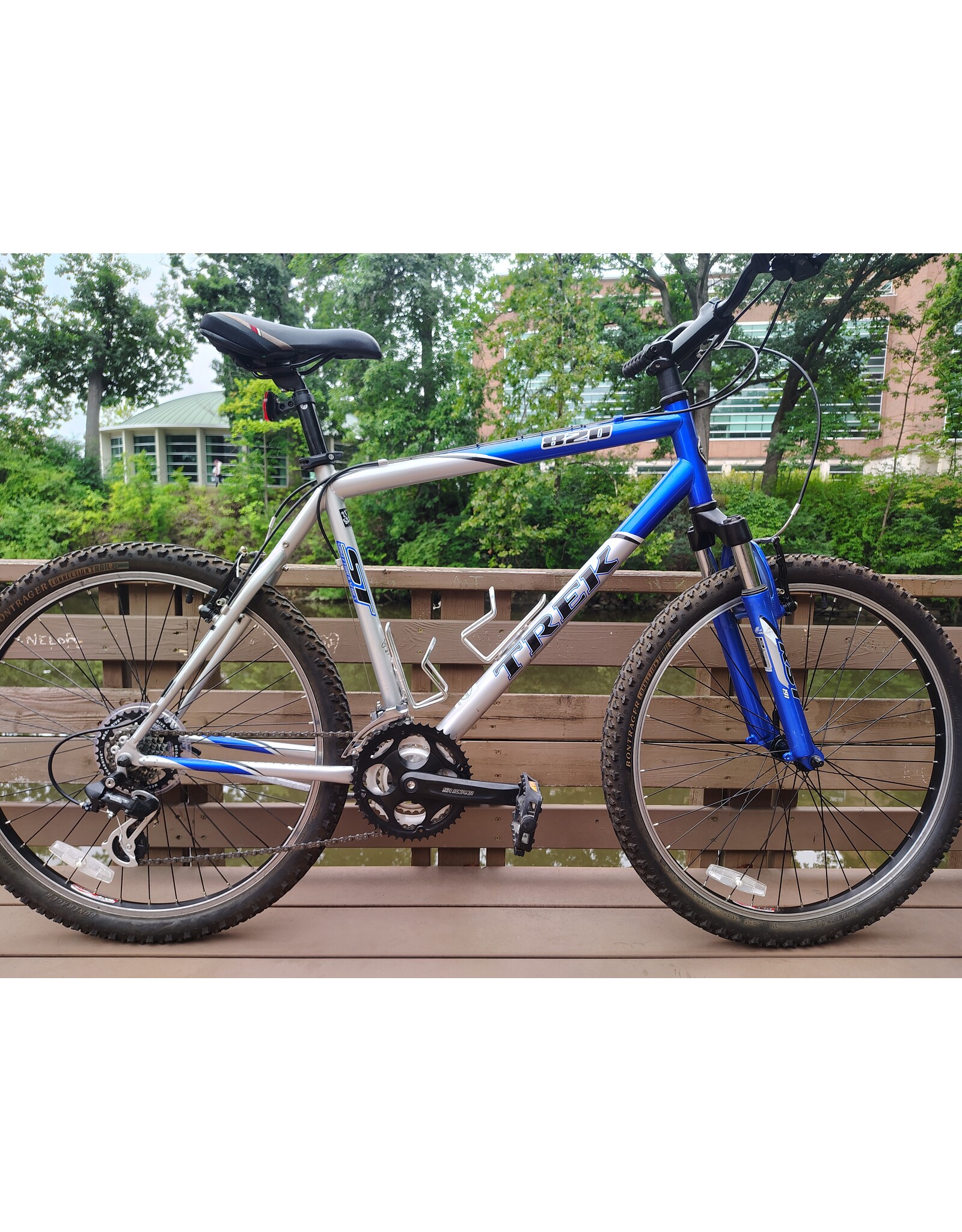 Trek, 820 Singletrack, XL, Silver/Blue