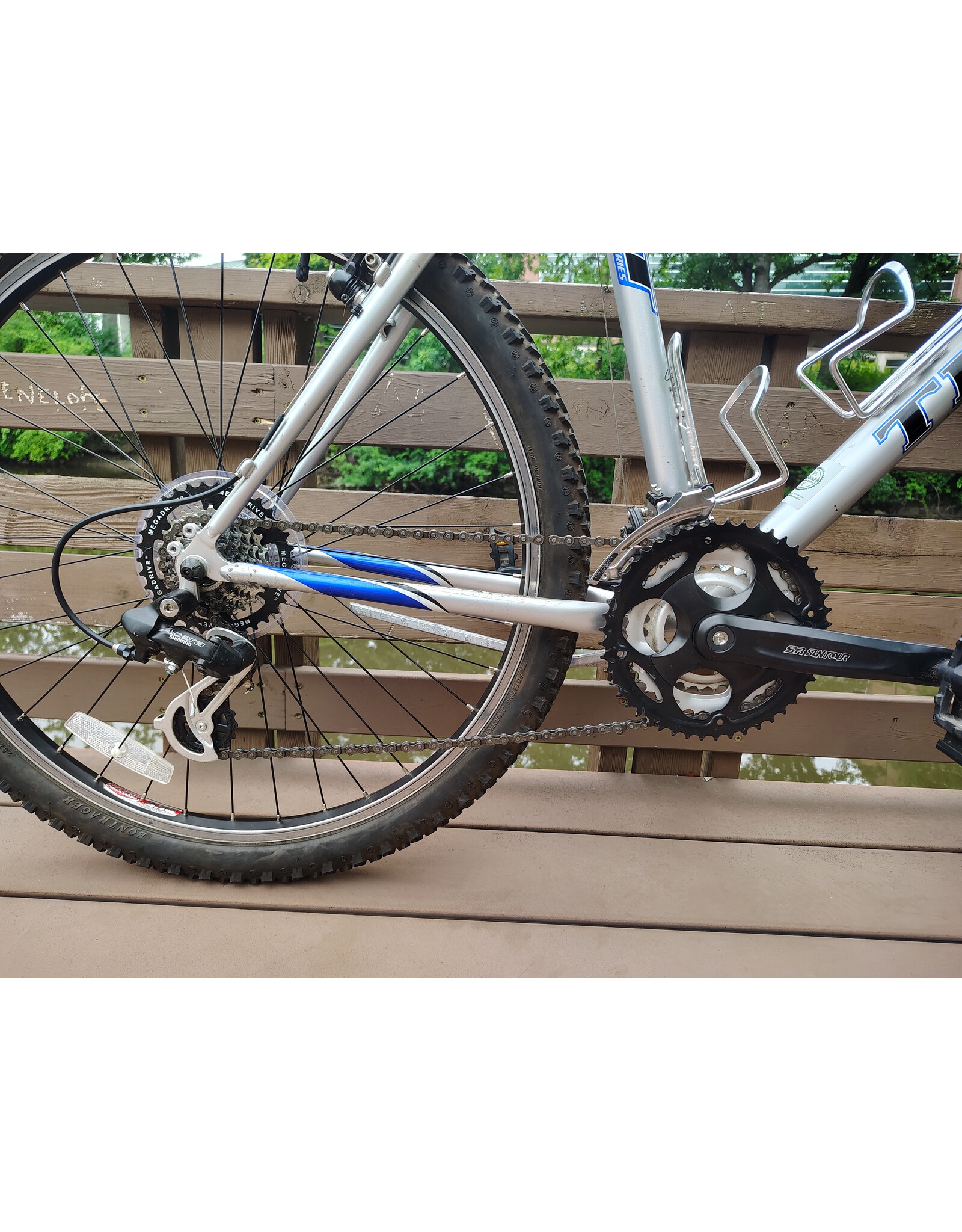 Trek, 820 Singletrack, XL, Silver/Blue