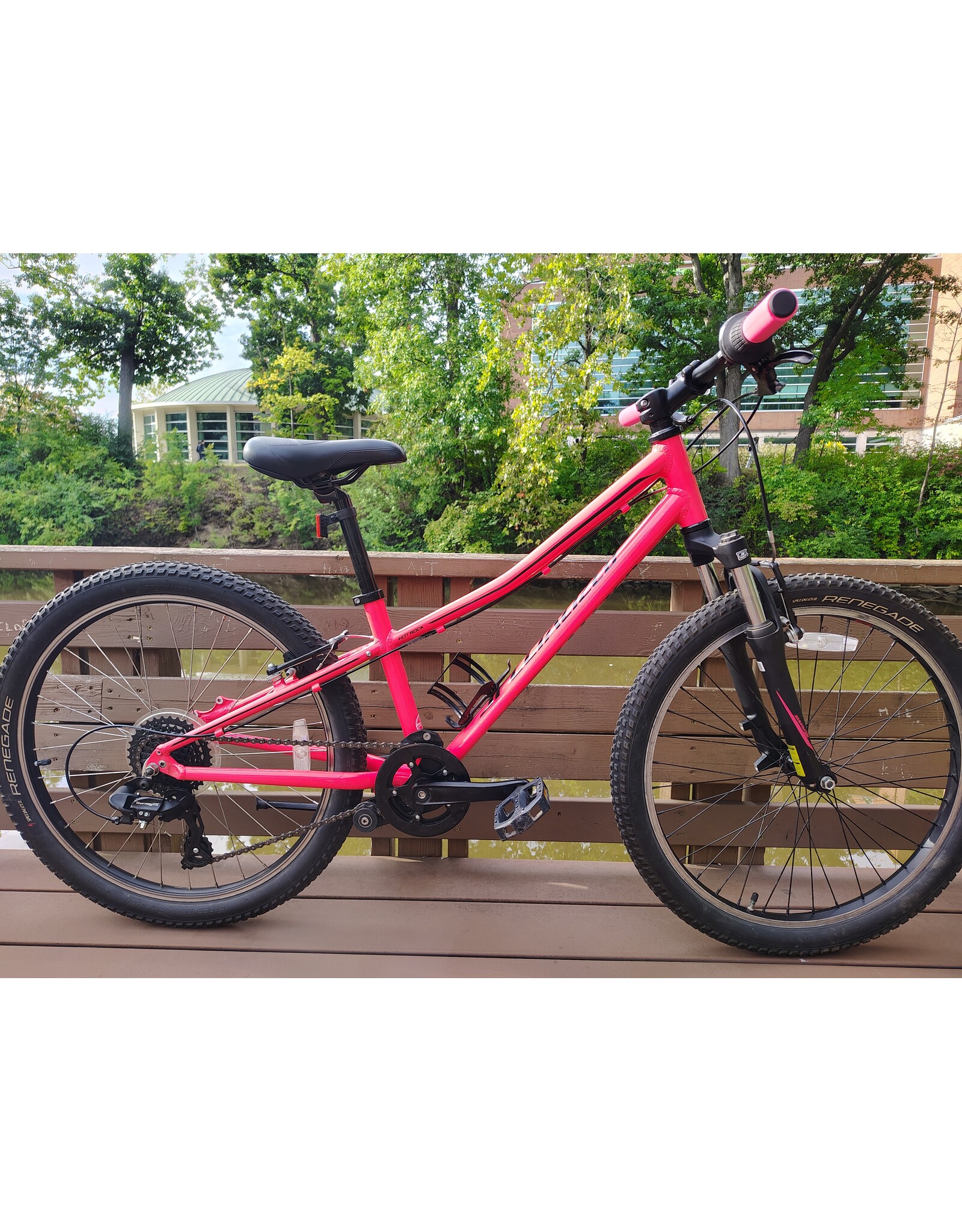 Specialized, Hot Rock, 24"/Kids, Highlighter Pink