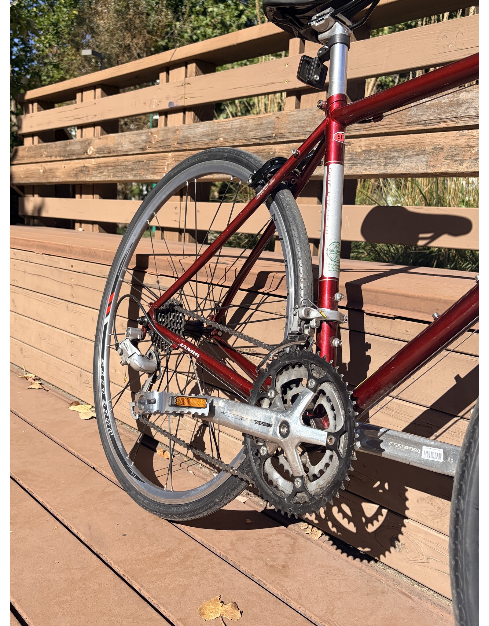Jamis, Satilite maroon 19in/L