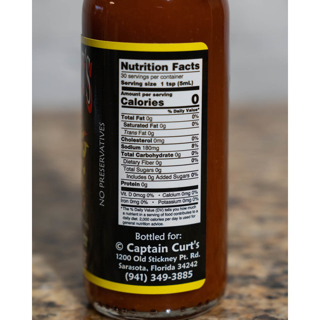 Captain Curt's Hot Sauce