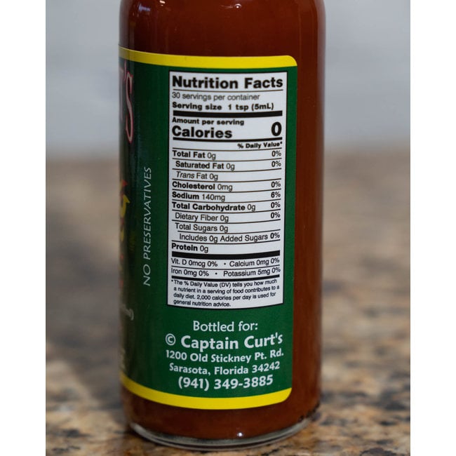 Captain Curt's Hot Sauce