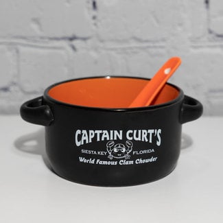 Captain Curt's Ceramic Chowder Bowl with Spoon