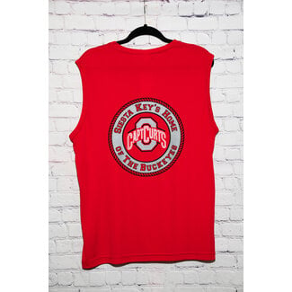 Sport-Tek Ohio State Rope Mens Muscle Tee