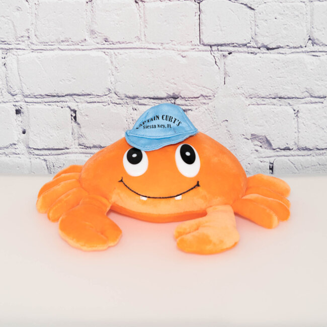 8" Plush Captain Curt's Crab