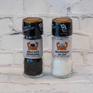 Captain Curt's Captain Curt's Salt and Pepper Grinder 2-Pack