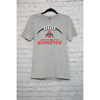 Captain Curt's Ohio State Laces Up Short Sleeve Tee