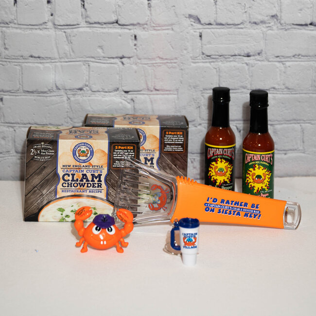 Gift Basket with Hot Sauce