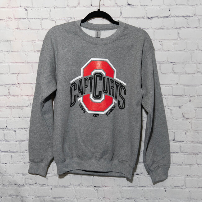 Ohio State Grey Crewneck Sweatshirt