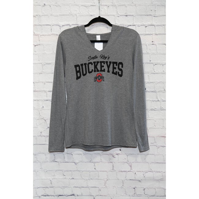 Ladies Ohio State Long Sleeve Hoodie