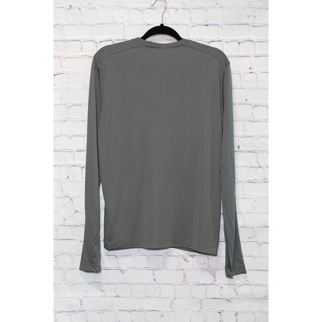 Ohio State Laces Up Long Sleeve Drifit Tee