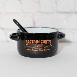 Captain Curt's Ceramic Chowder Bowl with Spoon
