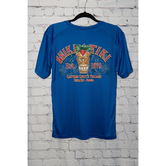 Sniki Tiki Head Performance Tee