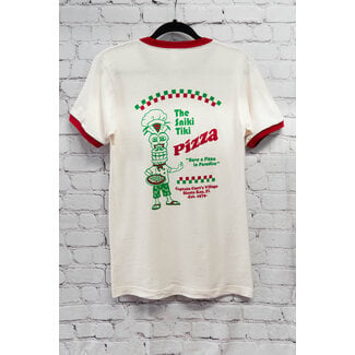 Captain Curt's Sniki Tiki Pizza Ringer Tee