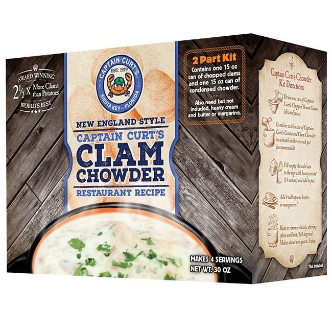 Captain Curt's Clam Chowder Kit