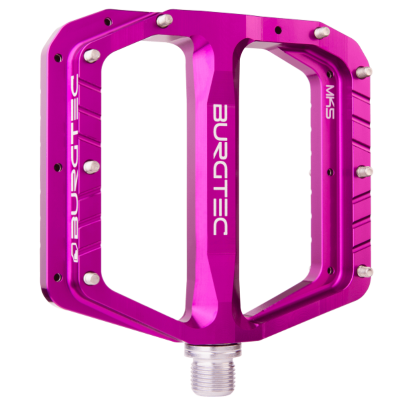 Burgtec Burgtec Penthouse Flat Pedals Mk5 Steel Axle