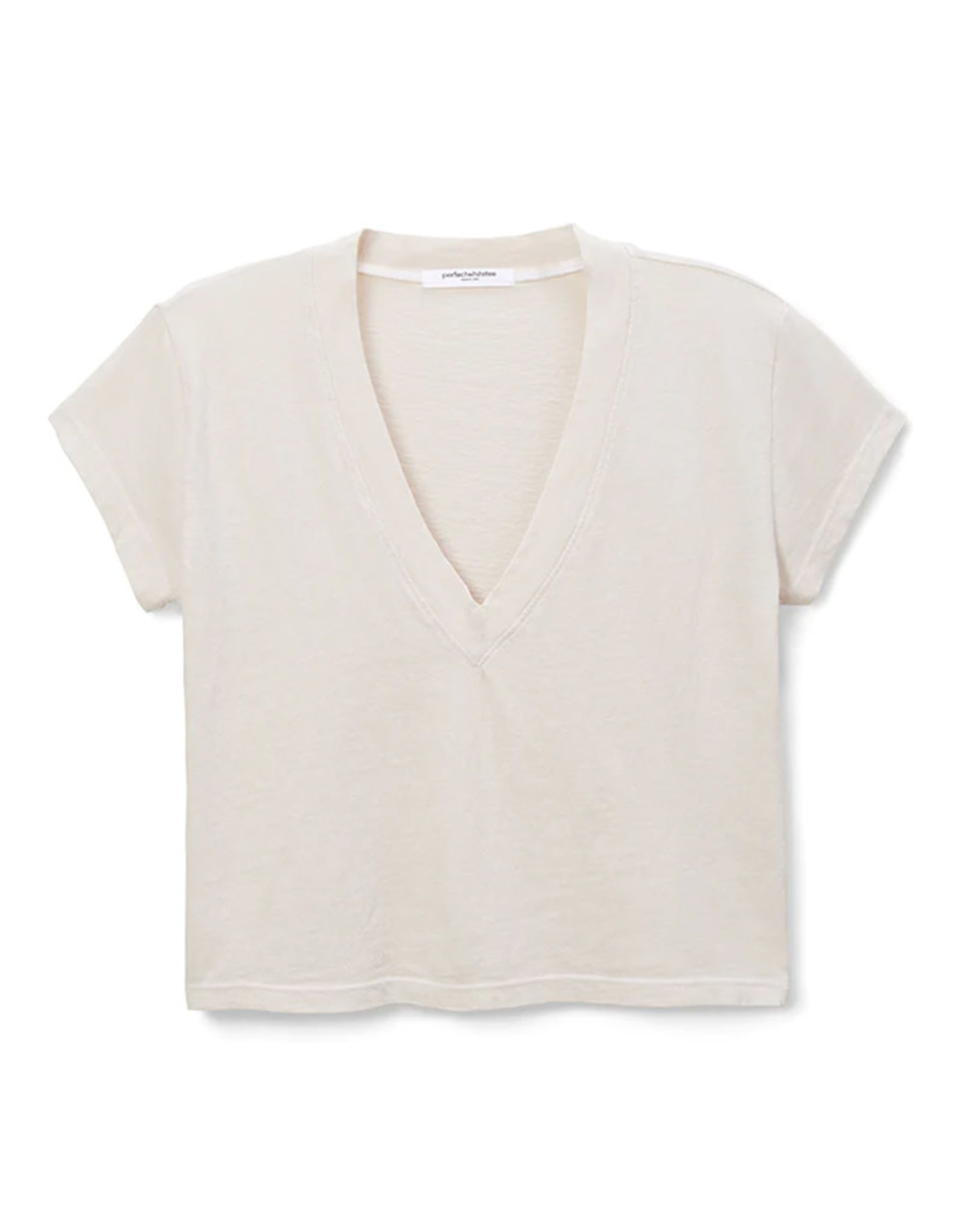 PERFECT WHITE TEE ALANIS RECYCLED V NECK