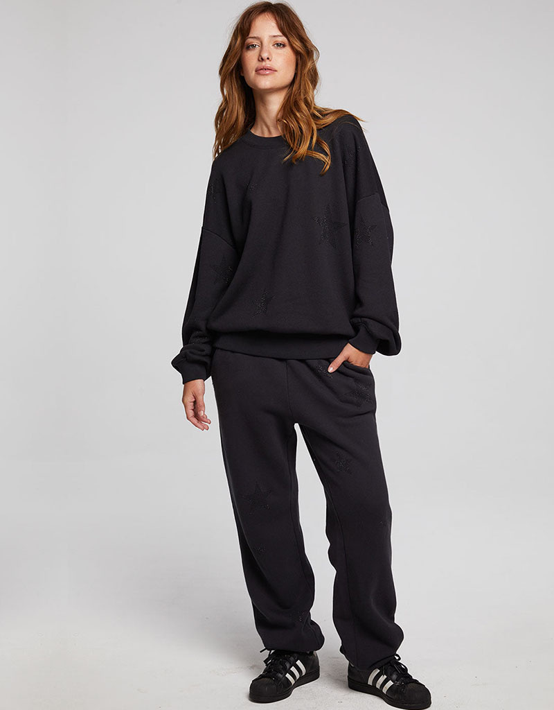 CHASER RHINESTONE STARS JOGGER Mighty Aphrodity