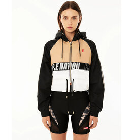 PE NATION CROPPED MAN DOWN JACKET