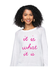GOLDEN SUN ECO COTTON SWEATER - IT IS WHAT IT IS