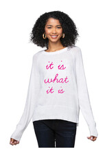 GOLDEN SUN ECO COTTON SWEATER - IT IS WHAT IT IS