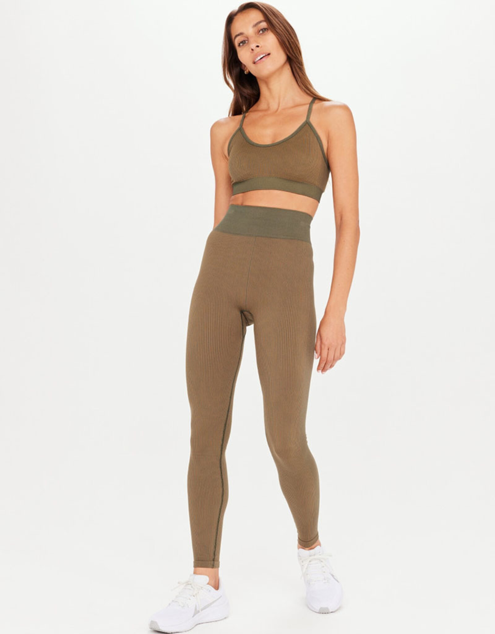 THE UPSIDE RIBBED SEAMLESS 28IN PANT