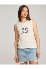 CHASER IBIZA PALM MUSCLE TEE