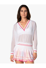 LUCKY IN LOVE CLASSIC MESH PULLOVER