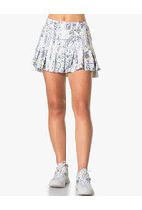 LUCKY IN LOVE ELECTRIC TOILE SKIRT