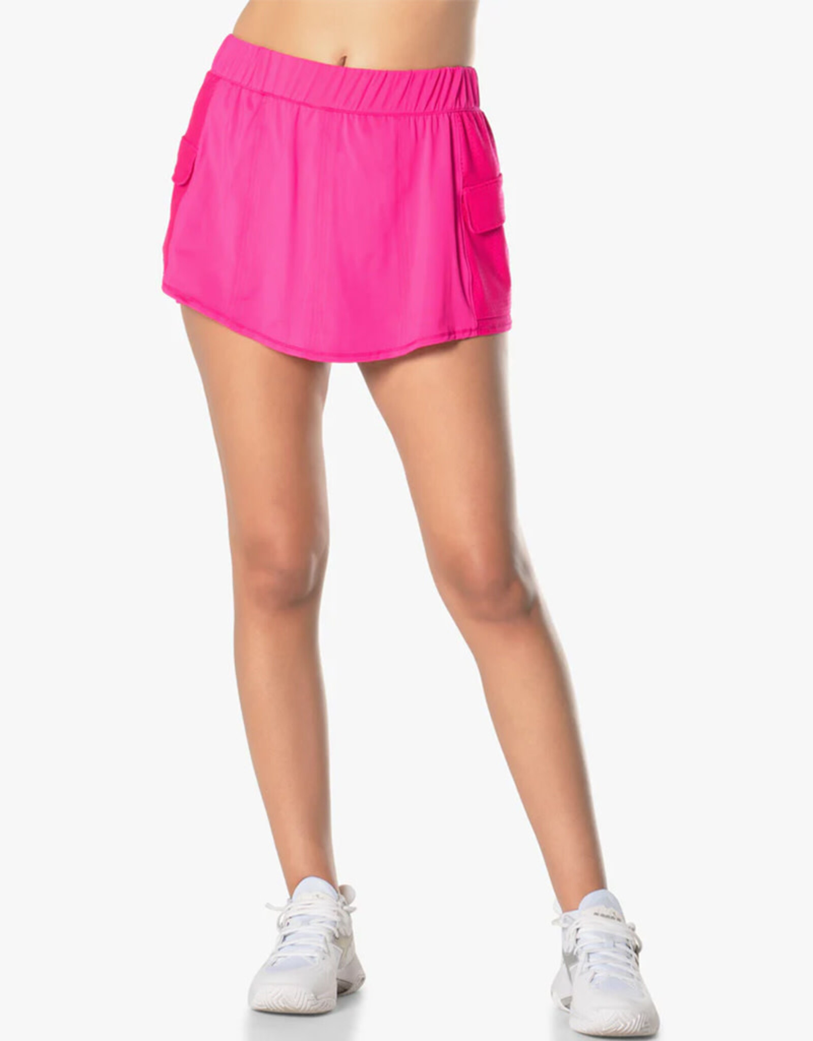 LUCKY IN LOVE HIGH WAIST CARGO POCKET SKIRT