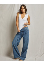 PERFECT WHITE TEE JORDAN LUXE RIB U-NECK TANK