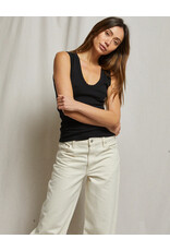 PERFECT WHITE TEE JORDAN LUXE RIB U-NECK TANK