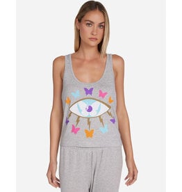 LAUREN MOSHI ROSETTA OVERSIZED BUTTERFLY TANK