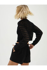 LNA ARAS LINEN ELASTIC WAIST SHORT