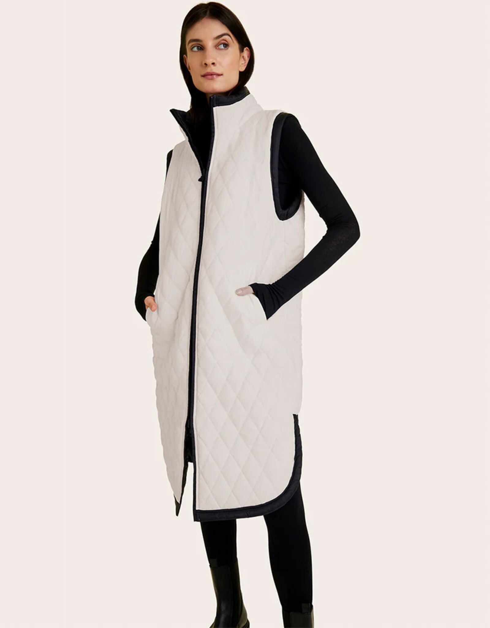 ALALA REVERSIBLE PUFFER VEST