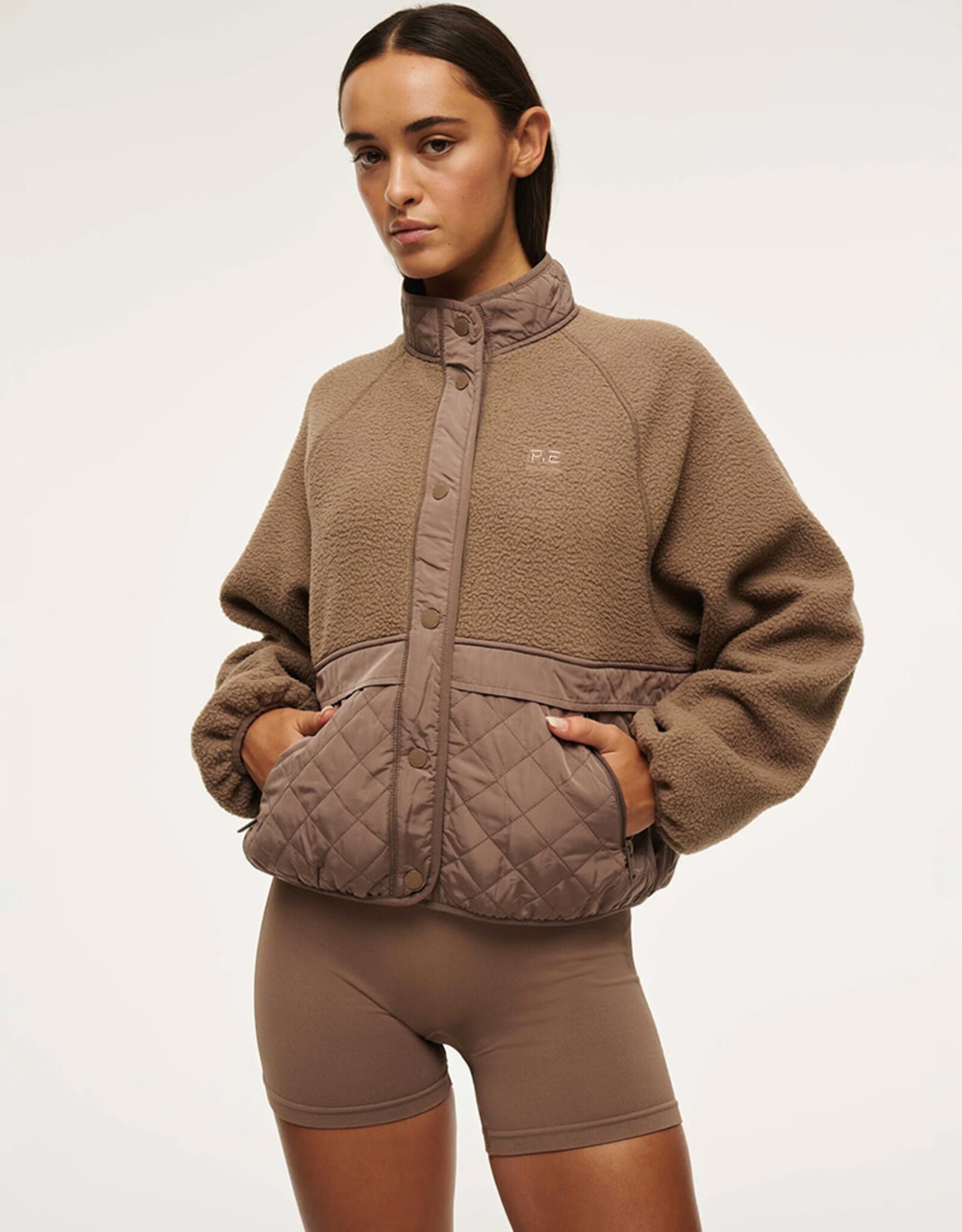 PE NATION TECHNIQUE QUILT JACKET