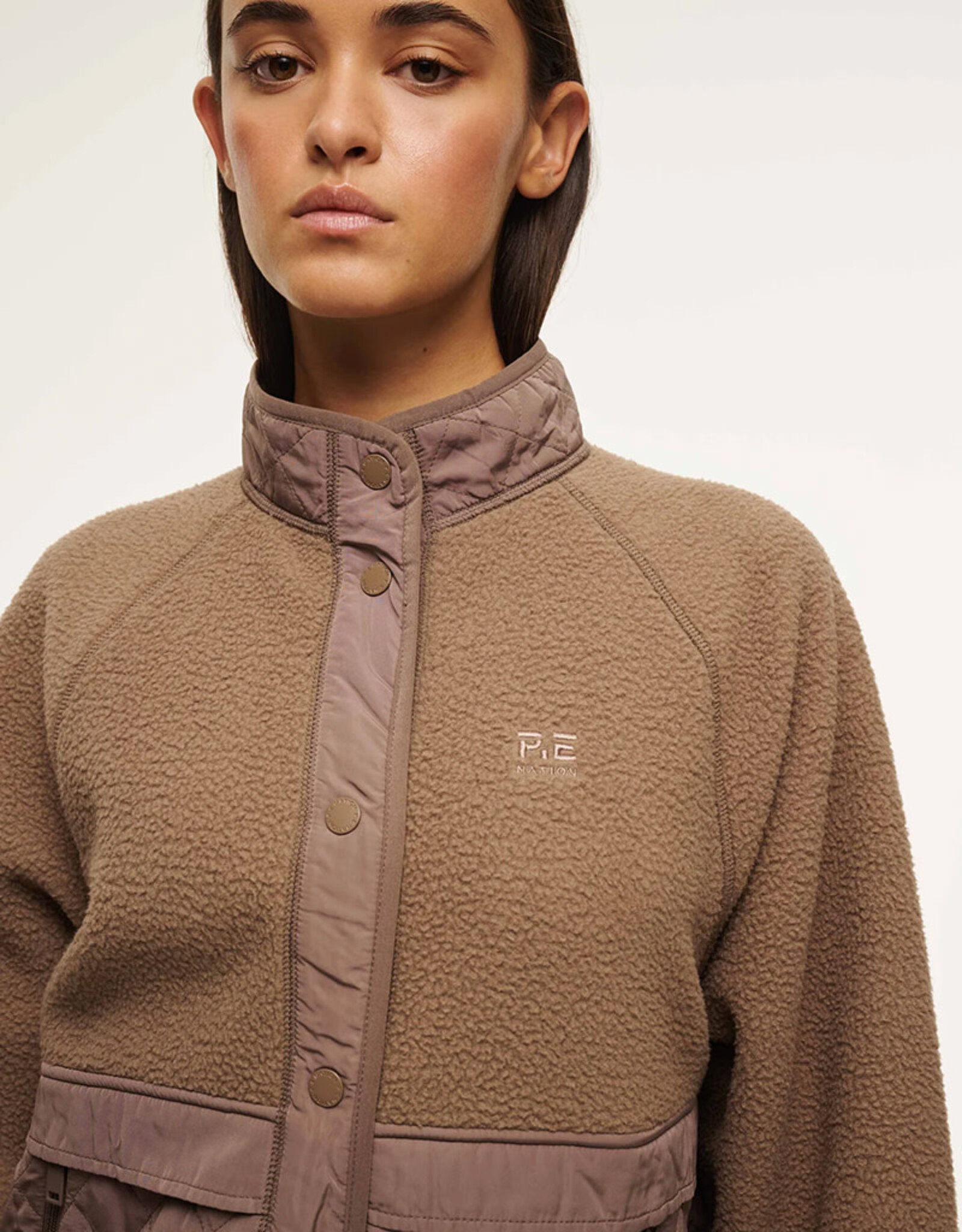 PE NATION TECHNIQUE QUILT JACKET