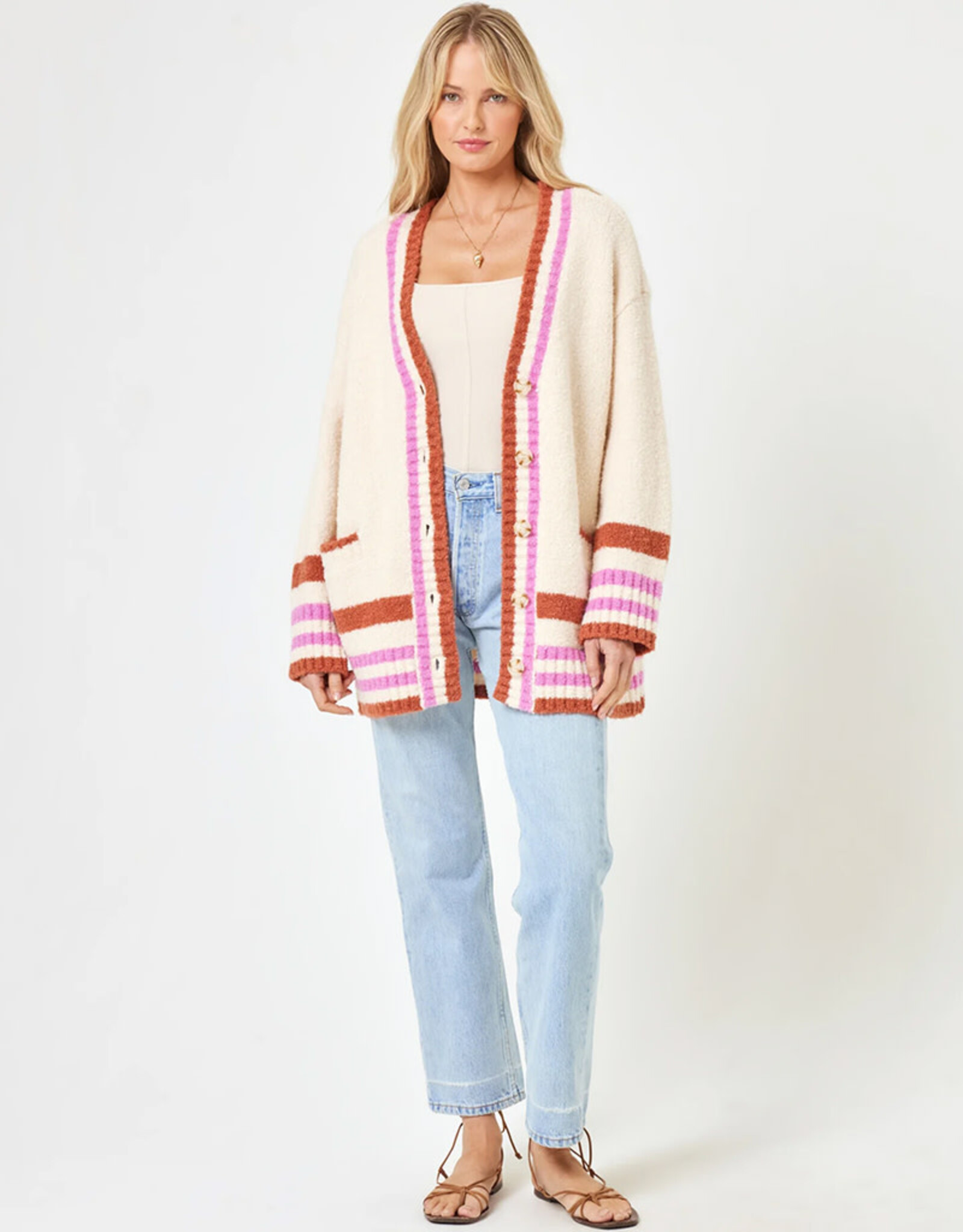 LSPACE DELTA BLOOMS SWEATER