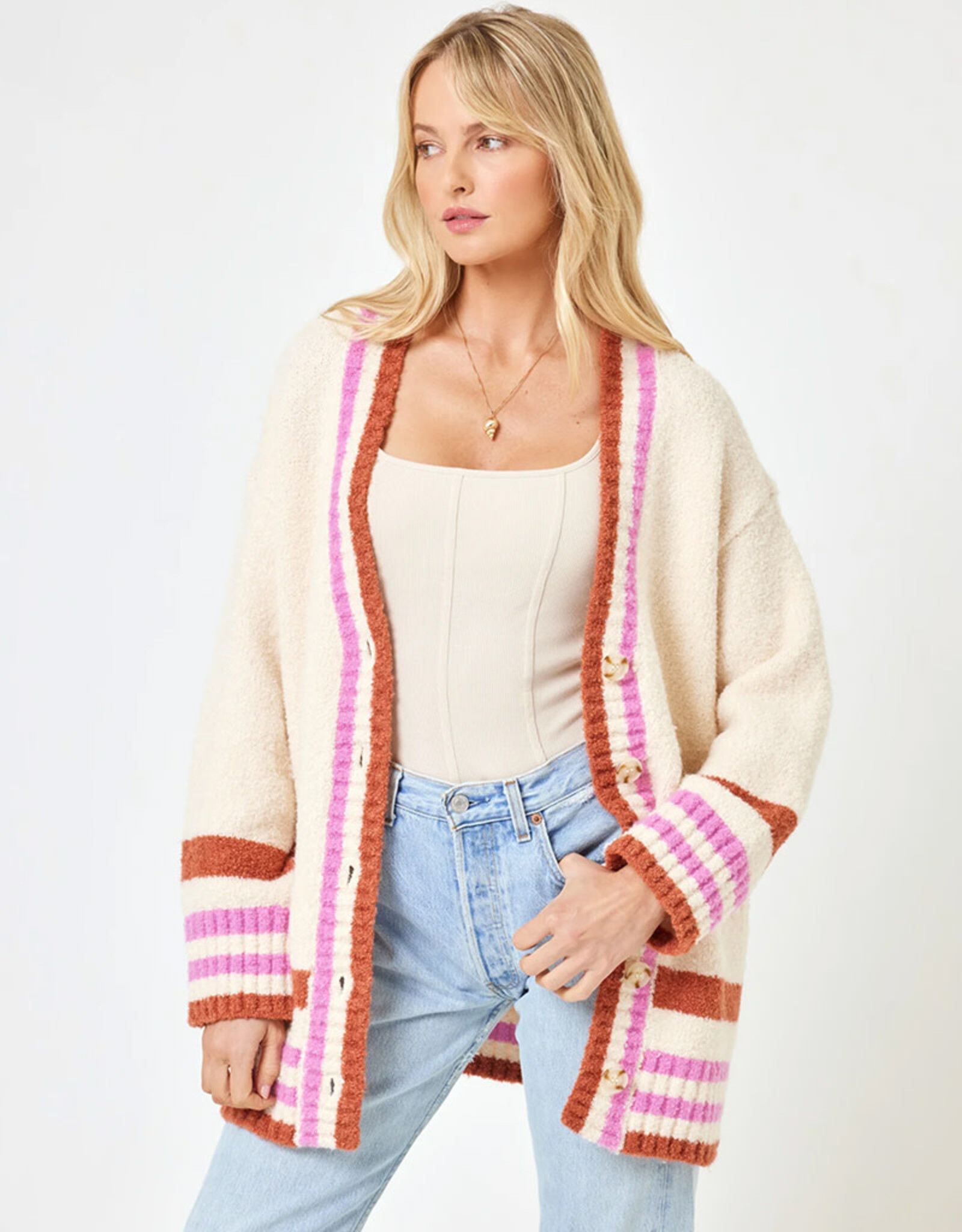 LSPACE DELTA BLOOMS SWEATER
