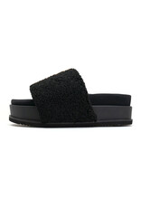 ROAM FUZZY STRIPE STACK FAUX SHEARLING