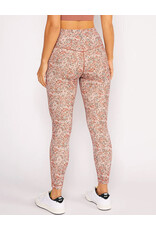 CREAM YOGA HANA 7/8 SIDE STRIPE LEGGING