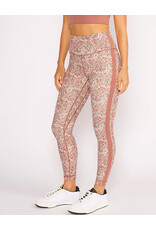 CREAM YOGA HANA 7/8 SIDE STRIPE LEGGING