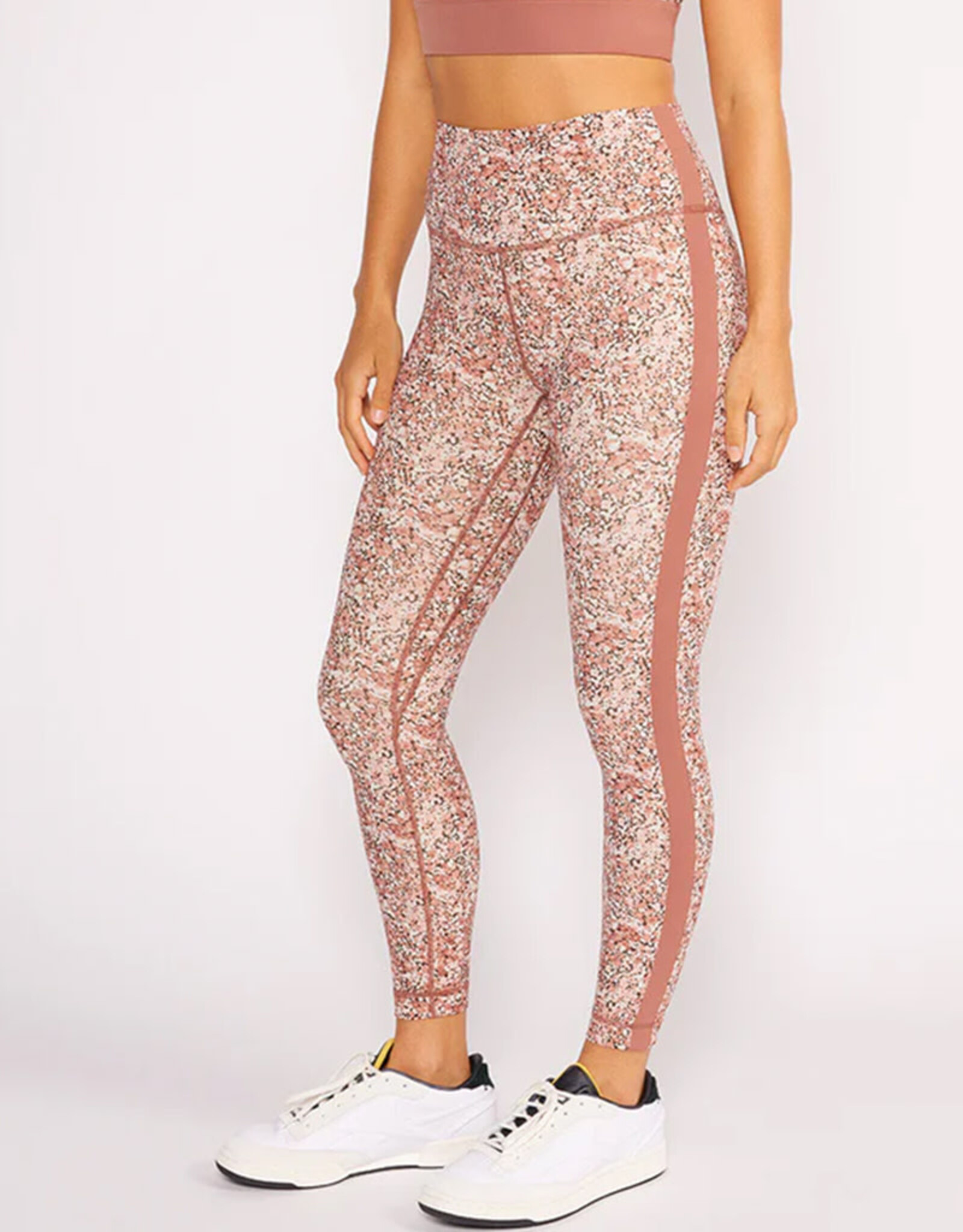 CREAM YOGA HANA 7/8 SIDE STRIPE LEGGING