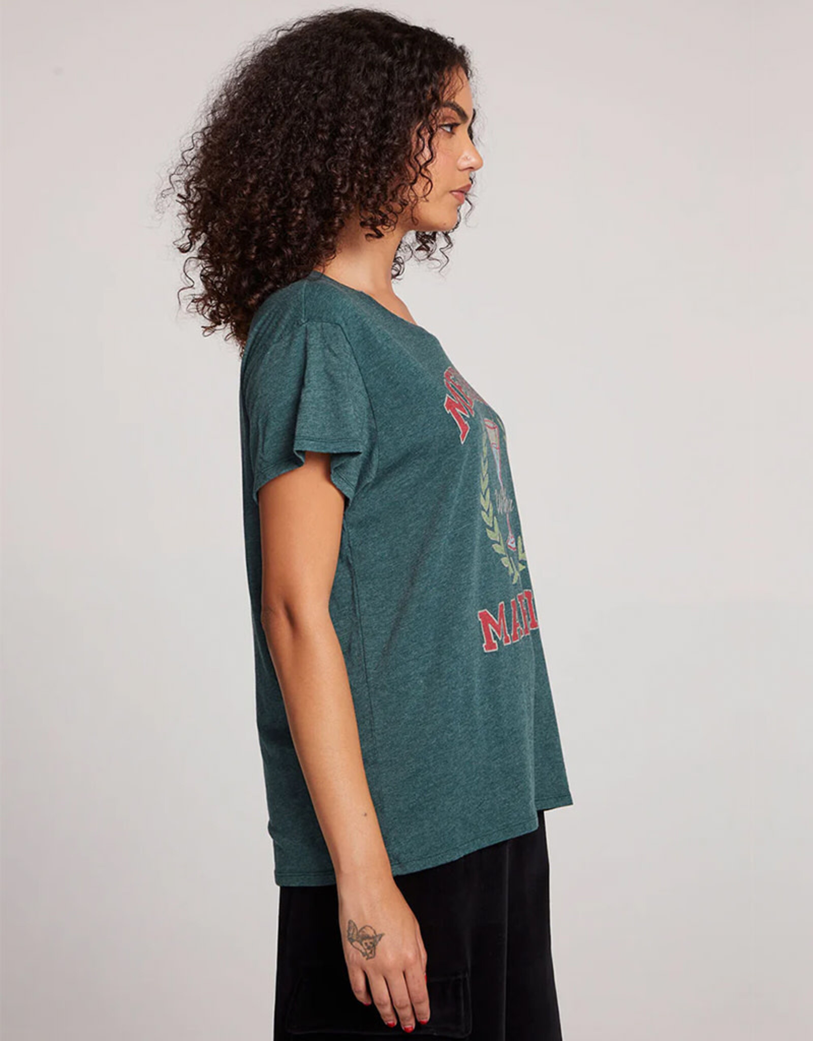 CHASER MERRIER WITH A MARTINI TEE