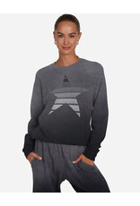 LAUREN MOSHI ANELA OMBRE STAR SWEASHIRT