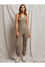 PERFECT WHITE TEE TONI FRENCH TERRY JOGGER